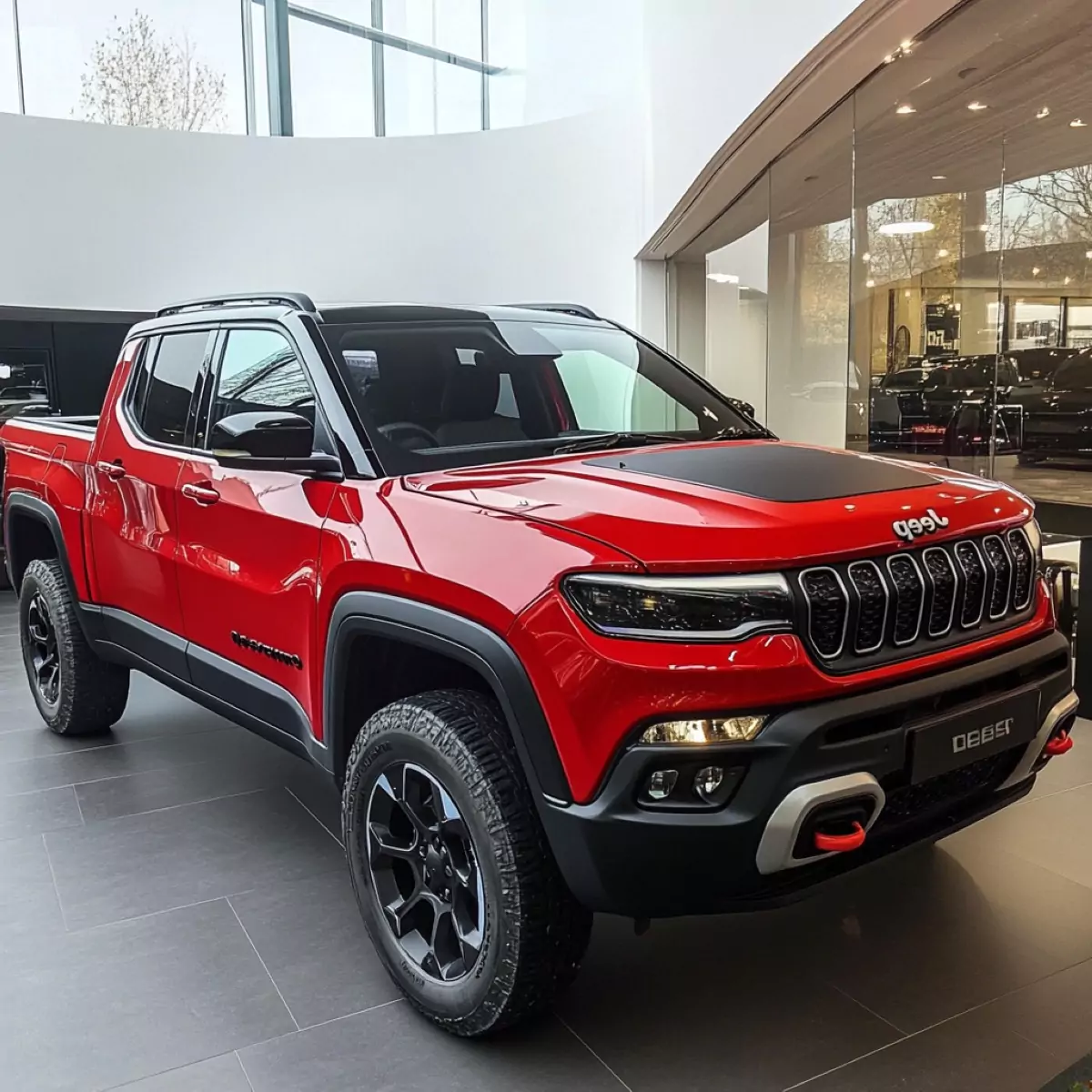 Jeep Compass Pickup Concept / Foto: Motor Prime