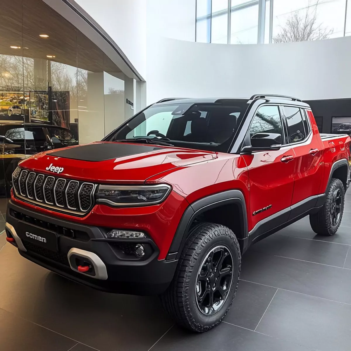 Jeep Compass Pickup Concept / Foto: Motor Prime